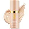 XINSZLIN Fondotinta con Cambio di Colore SPF50, Fondotinta a Spettro Medio, Copertura Naturale Perfetta, Idratazione a Lunga Durata per Correttore Anti-Età Idratante, 30ml