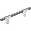 Amerock Urbanite - Maniglia per armadietto, cromo lucido, 96 mm, 96 mm, confezione da 1, maniglia per cassetto, ferramenta per armadietti