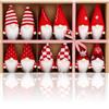 COM-FOUR® 12x gnomi ciondoli premium per alberi di Natale - ciondoli con figure di gnomi come etichette regalo - troll decorativi svedesi-scandinavi