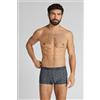 Intimissimi Boxer Microfibra Stampa Squali Blu
