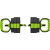 SPORTNOW Set Pesi da Palestra Set Manubri Regolabili 6 in 1, 25kg, Verde | Aosom Italy