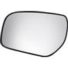 MIRROVIA Specchio Retrovisore Laterale Sinistro in Vetro di Ricambio con Piastra di Supporto Convesso Riscaldato Bianco per Renault Koleos 2008-2011 Sostituzione Auto