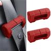 VBGURR 2 pezzi di coperture per fibbie delle cinture di sicurezza auto, clip per cinture di sicurezza in silicone resistente ai graffi per furgone, camion, SUV, protezione anti-usura, accessori auto robusti