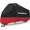 NEVERLAND Telo Moto per esterno NEVERLAND Telo Coprimoto Impermeabile Teli per Moto Motorino Motociletta Scooter Oxford 210D Copertura Motociclo Resistente a Polvere/Pioggia/Foglie 220 * 95 * 110 CM