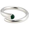 Sophia Rose Anello in argento sterling con onice verde