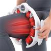 ONUEMP Rullo massaggiatore anticellulite per gambe, rullo massaggiante con manico per rimozione anticellulite, massaggiatore per gambe per celulite coscia, drenaggio linfatico, modellatura del corpo