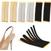 FUIPVGI 36 inserti antiscivolo per tallone, da donna, con inserto adesivo, cuscinetti per tallone, cuscinetti per scarpe, protezioni per piedi da donna