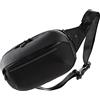 Gomatic Zaino a Tracolla Sling Bag 1L - Antifurto Unisex, Impermeabile, Organizer Tech RFID, Compatto con Tasche Multiple, Porta Tablet 11", Spallaccio Regolabile per Città, Viaggio, Lavoro