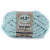 Lion Brand Yarn AR Workshop - Filato di ciniglia Jumbo per lavori a maglia, uncinetto e artigianato, colore azzurro chiaro, confezione da 1