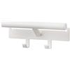 Yamazaki 5316 TOWER Backpack Hanger, white, Steel/Polypropylene, 26 x 6.5 x 10.5 cm