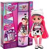 BFF BY CRY BABIES Dotty, Bambola alla Moda da Collezione con Capelli lunghi, Vestitini in Tessuto e 9 Accessori, Giocattolo per Bambini e Bambine +5 Anni