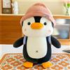 SWECOMZE Peluche pinguino per ragazze, ragazzi e bambini, morbido peluche per coccolare e giocare, pinguino, regalo (rosa, 23 cm)