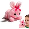 Shyllin Spalla Coniglio Peluche, Magnetico Coniglietto Peluche, Spalla Figure Coniglio, Pasqua Figure Giocattolo, Magnetico Coniglietto Bambola per Carnevali, Pasqua, Halloween, feste