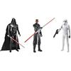 Star Wars Hasbro, Scontro con il Lato Oscuro, 3 Action Figure da Collezione, Darth Vader, Assaltatore e Darth Maul, Ottima Idea Regalo, 30 cm, per Bambini e Bambine dai 4 Anni in Su