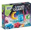 Clementoni - Laboratorio Cristalli - Cristalli Giganti - Scienza e Gioco Lab, Esperimenti Mineralogia per Bambini 8 Anni, Versione In Italiano, Made In Italy, 19232