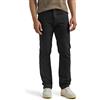 Wrangler Jeans da Uomo Free-to-Stretch Regular Fit, Nero, 32W x 34L