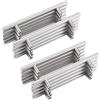 MARGUERASW 20 maniglie in acciaio inox per mobili da cucina, spaziatura dei fori di 192 mm, acciaio spazzolato, maniglia a T per porta dell'armadio