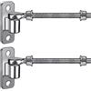 Insaga Cerniera per cancello a J Bolt da 25,4 cm e cerniera per montaggio a parete, cerniere per cancello in acciaio inossidabile 304, resistente, un pezzo con non saldate per fattoria, recinzione