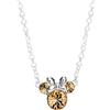 Disney Minnie Mouse - Collana in Argento Sterling con Ciondolo Pietra Portafortuna di Giugno