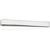FashionJunkie4Life 925 Sterling Silver Men's Tie Bar Clip Blank Design 6,5 mm x 57 mm
