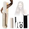 Anluomafuy Piastra Capelli Lisci e Mossi Professionale, Protezione Keratin, Mini Piastra per Capelli da Viaggio Portatile, Display LCD, 160-220°C, per Capelli Lunghi, Spessi o Ricci (Bianco)