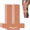 ANAMPION 12PC PreCut Nastro Kinesiologico per ginocchio,colore della pelle | Kinesio Tape,Benda Elastica impermeabile,Tape Sportivo,Alleviamento del Dolore Muscolare