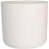 Elho B.for Soft Round 18 - Vaso per Interno - 100% Plastica Riciclata - Ø 18.3 x H 16.7 cm - White
