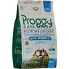 felicia PROGGY CARE - Crocchette per Cani Adulti, 800 g, Alimento Completo 100% Vegetale da Fonte Proteica di Leguminose, Gusto Piselli, per Cani di Taglia Mini (3-10 kg)