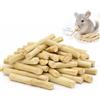 Rowglow 120g Bastoncini Bambu Coniglio Naturale, Bastoncino Bambù Per Cincillà Criceto Porcellino D'India (120g Bastoncini Bambu Coniglio)