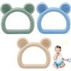 LEADSTAR LEDSTAR Massaggia Gengive Neonati,3 Pcs Giochi Dentizione Neonato in Silicone,Dentizione Giocattoli da Masticare per Bambini 3 6 9 Mesi Regali,Giocattoli Sensoriali di Qualità Alimentare