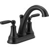 Delta Faucet 2532LF-BLTP Woodhurst Rubinetto per Vasca da Bagno, Nero Opaco