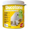 MAXMEYER DUCOTONE CASAPIÙ BMB Pittura Murale Superlavabile per Interni, Alto Grado di Copertura, Bianco Opaco, 0,75 Litri