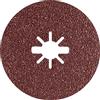 Bosch Accessories 5x Dischi Fibrati Expert R781 Prisma Ceramic X-LOCK per Acciaio, Lamiere di Acciaio Inossidabile, Ø 125 mm, Grana 36, Accessorio Smerigliatrice Angolare Piccolo