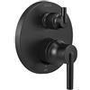 Delta Faucet T24959-BL Contemporaneo Monitor Serie 14 Valvola 6 Impostazioni Integrato Doccia Trim con Deviatore, Nero Opaco