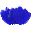 M METERXITY 50 Piume D'Oca 1.6-3 Pollici / 4-8cm Piume Naturali Blu Zaffiro