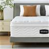 SZsuilong Materasso 90 x 200 H3 altezza 25 cm con schiuma confortevole, materasso ergonomico a 7 zone, certificato Öko-Tex, materasso per bambini e adulti, 100 notti di prova