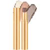 BelleFlair Matita ombretto 3 colori, stick ombretto in crema waterproof, matita glitterata a lunga tenuta, cremosa brillante (Style B)