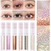 SUSIKEKI Eyeliner con glitter liquido, 6 pezzi, trucco coreano, ombretto brillante, trucco per gli occhi scintillanti, set regalo per San Valentino, lunga durata, sec