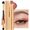 LYSdefeu Pennino per ombretto, 3 colori opachi, a lunga durata, High Pigmented Eye Shadow Crayons, matita per ombretto, impermeabile, per la festa della donna, trucco con pennello per le donne 03