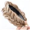 Yeenano Parrucca Con Treccia A Spina Di Pesce,Larga 2 Fili Disordinati Fascia Intrecciata a Spina di Pesce Parrucca Treccia Soffice,Fascia Per Donne Fasce per Capelli Donne e Ragazze