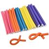 YANTAISIYU 30 Pezzi Bigodini Flessibili Arricciacapelli Bigodini Flessibili per Capelli Fascia Bigodini Senza Calore Bigodini Morbidi per Capelli Ricci (5 Colori)