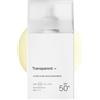 Transparent Lab Ultra Fluid Cica Sunscreen SPF50+ 100 ml - Crema solare con centella asiatica e filtri ibridi, alta protezione UVA/UVB, lenisce gli arrossamenti e ripara la barriera cutanea