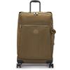 Kipling DARCEY UP M Borsone medio con ruote, Upright, Smooth Khaki (Khaki)