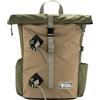Fjällräven zaino per il tempo libero con scomparto per laptop Vardag Foldsack 25 Green - Clay oliva