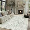 PureCozy Tappeto Salotto Verde 200x300cm Tappeto Camera da Letto Lavabile Antiscivolo Grande Tappeti Sala Cameretta Soggiorno Ufficio Carpet Pelo Corto Morbido Rug