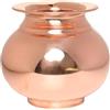 ANCIENTIMPEX Lota Kalash in rame puro per Pooja, rituali (750 ml)