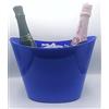 bewitched Secchiello per ghiaccio Fresh1-2 bot o bottiglia magnum blu (h22 cm x l30 cm x 18,5 cm)