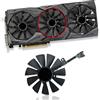 Dotodo FDC10U12S9-C FDC10H12S9-C T129215SU - Ventola di ricambio per scheda video ASUS GTX 980 Ti R9 390X 390 GTX 1060 1070 1080 Ti RX 480 RX480)