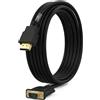 Generico Cavo Convertitore HDMI a VGA Unidirezionale, Adattatore HDMI VGA 1080p con Cavo 1m, Compatibile PC, Laptop, Console e Proiettore, Trasmissione Video Stabile - Non Compatibile con MacBook
