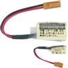 Aousavo CR14250SE(3V) batteria di ricambio compatibile con Sanyo/FDK CR14250SE CR-1/2 AA Lithium bon Brown Plug